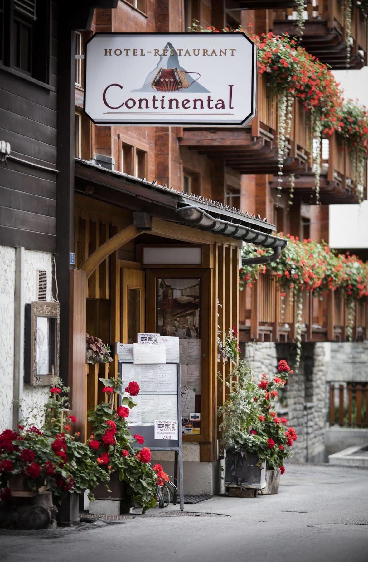 Hotel Continental Zermatt Dış mekan fotoğraf